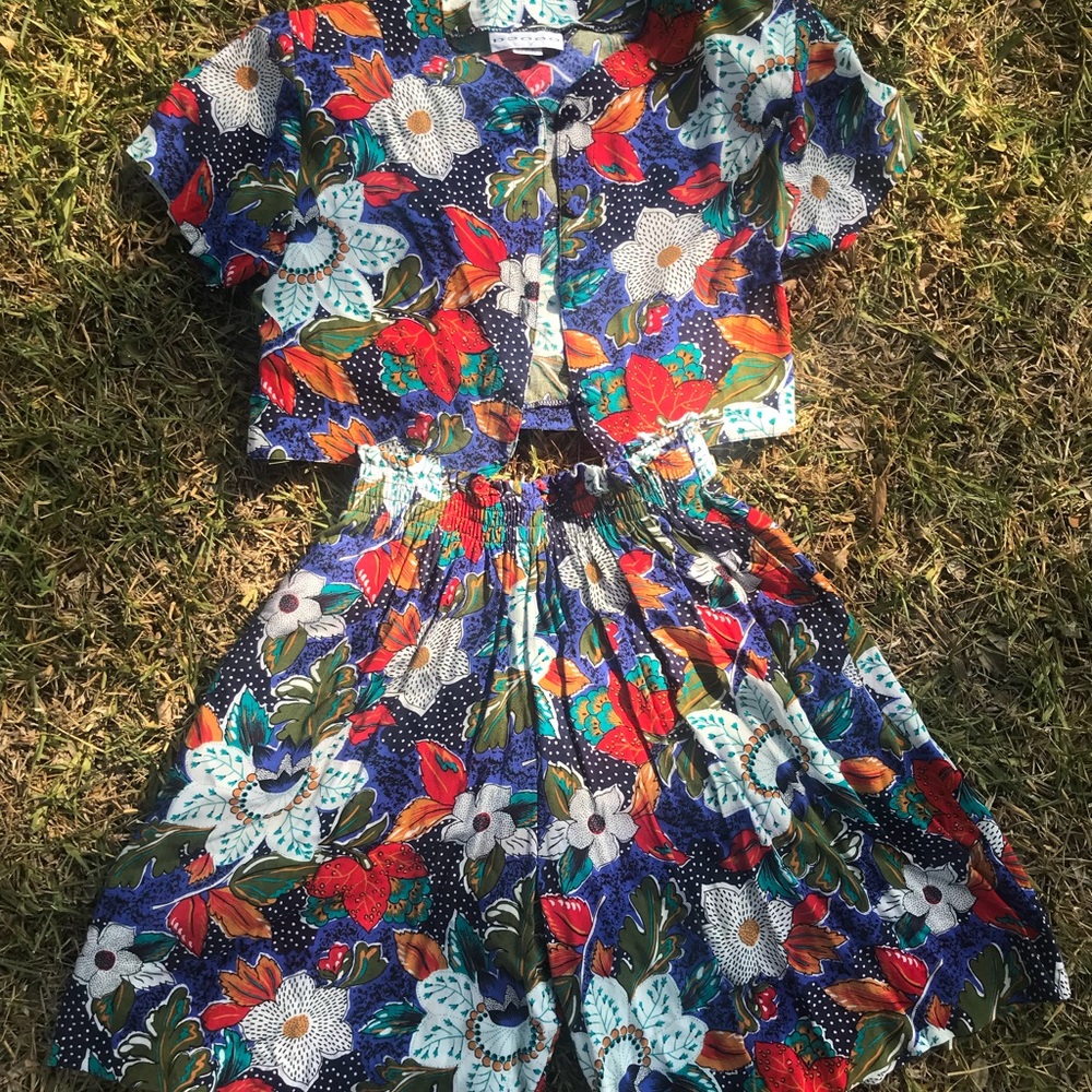 Vintage Short Set